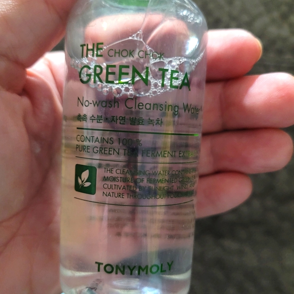 The Chok Chok Green Tea No Wash Cleaning Water~Tony Moly